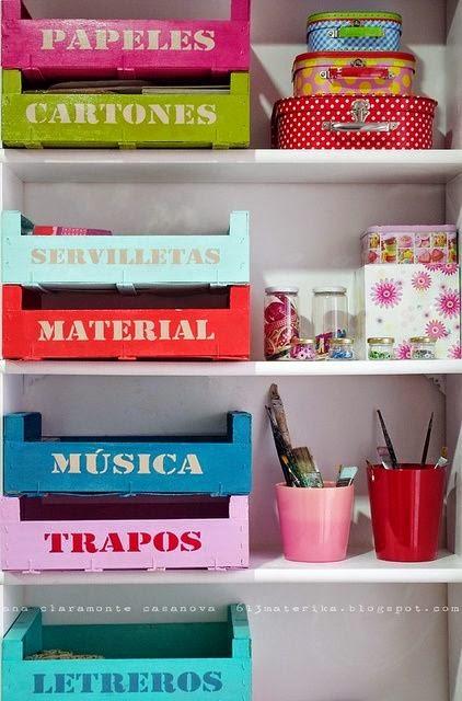 DECO. 21 Ideas geniales para decorar tu casa con cajas de fruta.