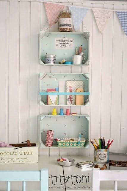 DECO. 21 Ideas geniales para decorar tu casa con cajas de fruta.