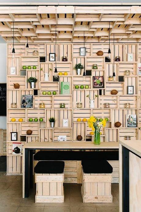 DECO. 21 Ideas geniales para decorar tu casa con cajas de fruta.