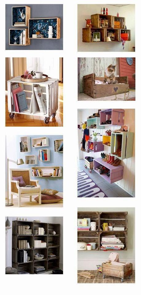 DECO. 21 Ideas geniales para decorar tu casa con cajas de fruta.