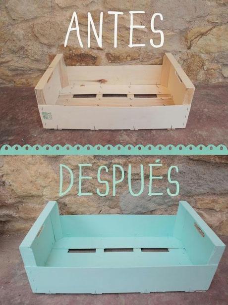 DECO. 21 Ideas geniales para decorar tu casa con cajas de fruta.