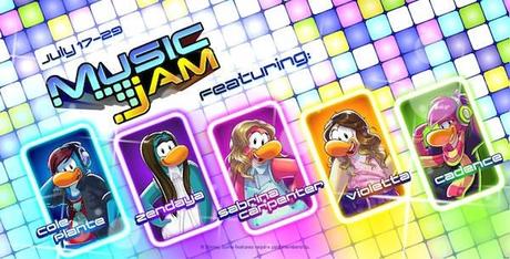 famosos adelanto Festival de Música o Music Jam en Club Penguin: ¡Toda la información!