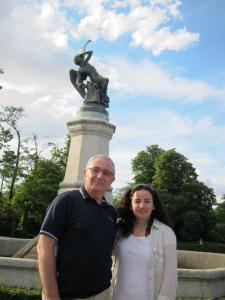 Clara Tahoces y Guillermo Lorén