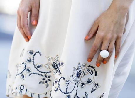 street style barbara crespo sheinside 70s dress fashion blogger outfit blog de moda