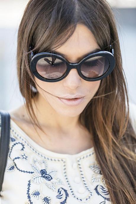 street style barbara crespo sheinside 70s dress fashion blogger outfit blog de moda