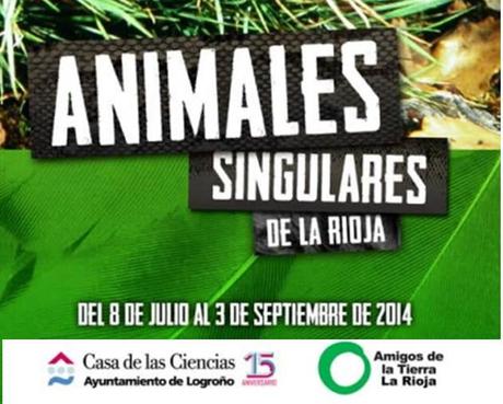 Exposición Animales singulares de La Rioja en Casa de las Ciencias de Logroño (España)