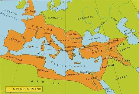 Mapa Imperio Romano
