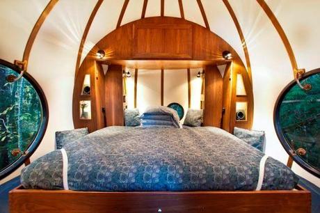 Hotel THE FREE SPIRITS SPHERES, VANCOUVER ISLAND (Cánada)