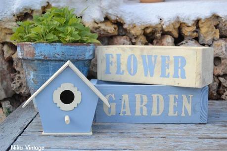 casa de pajaro, handmade, hecho a mano, casita jardin decoracion cajon cajon macetero, garden flowers madera palets