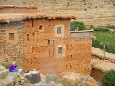 Iskattafene. Aldeas del Valle Aït Bouguemez. Marruecos