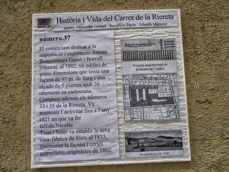 ARTE HISTORIA Y VIDA DEL CARRER DE LA RIERETA...3ª PARTE...TRABAJO Y BÚQUEDA DE PAOLA RANGHINO...BARCELONA...16-07-2014.