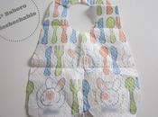 Baberos deshechables reciclados