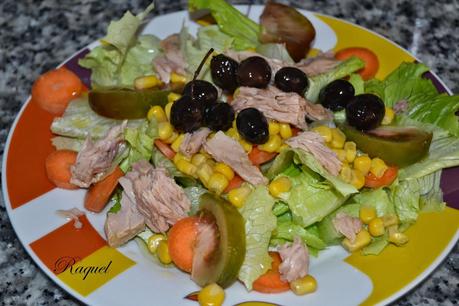 Ensalada de Atún y Maíz
