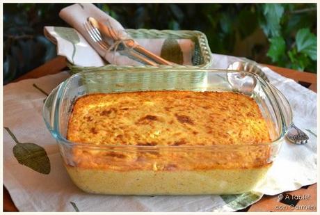 Pastel de Hinojo, Calabacín y Salmón