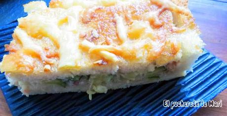 PASTEL DE PAN DE MOLDE ESTILO LORRAINE