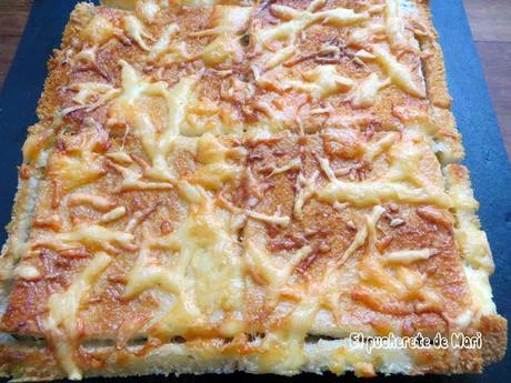 PASTEL DE PAN DE MOLDE ESTILO LORRAINE