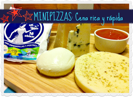 MINIPIZZAS: Cena rica y rápida