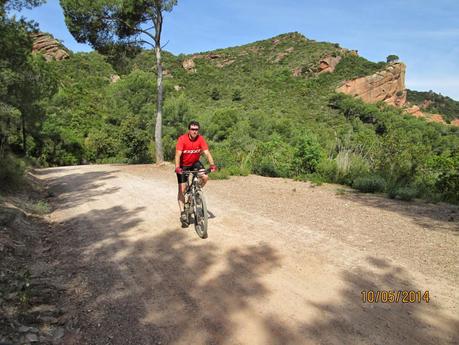 La Sentiu - Bruguers - Begues - Sant Climent - Gavá.  10/05/2014