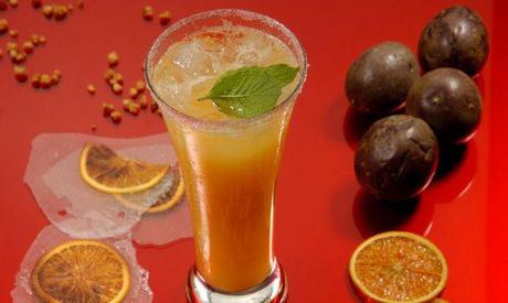 Receta de Granizado de maracuyá y vodka