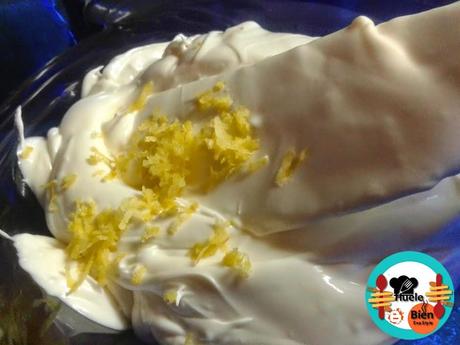 Rollo de kiwi y limón