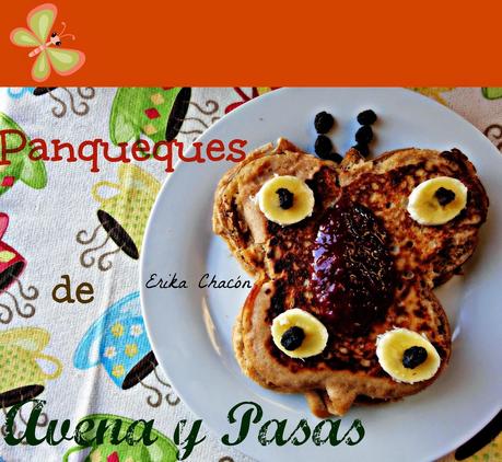 Panqueques de Avena y Pasas