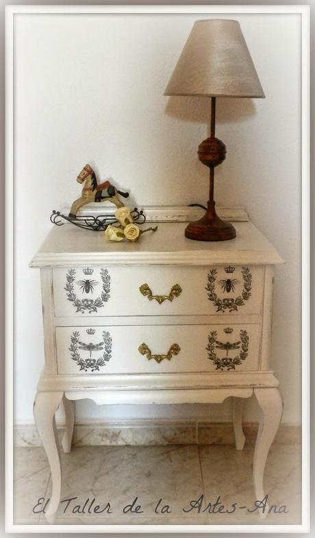 Mesilla blanca Shabby Chic Mesilla blanca Shabby Chic