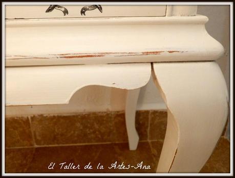 Mesilla blanca Shabby Chic Mesilla blanca Shabby Chic