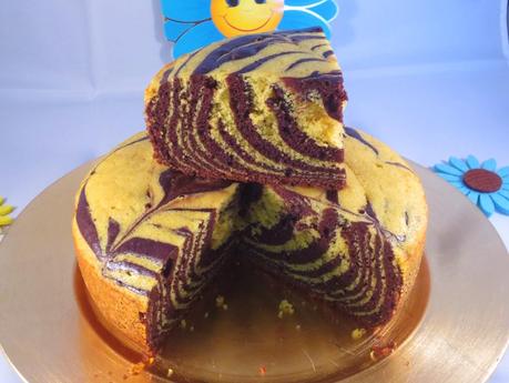 Bizcocho veteado (Cebra) olla GM