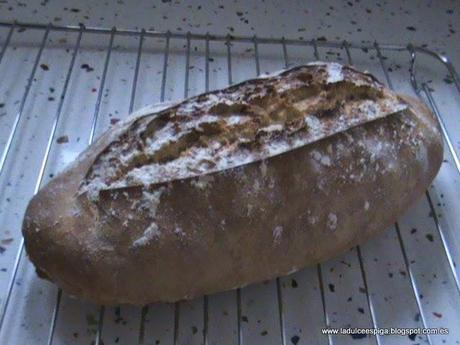 PAN DE ACEITE DE OLIVA CON MASA MADRE
