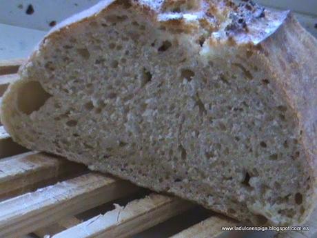 PAN DE ACEITE DE OLIVA CON MASA MADRE