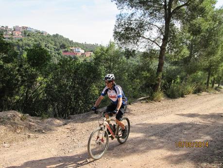 La Sentiu - Bruguers - Begues - Sant Climent - Gavá.  10/05/2014