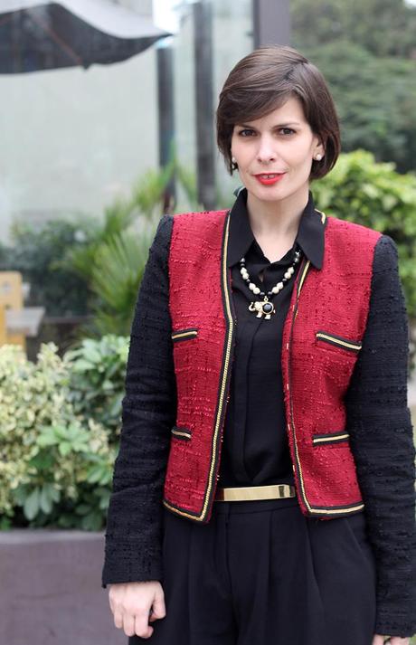 Mis Looks - Negro / Rojo