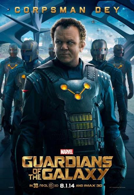 GUARDIANES DE LA GALAXIA: TRES NUEVOS CARTELES INDIVIDUALES CON YONDU, NOVA PRIME Y CORPSMAN DEY