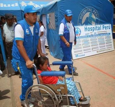 HOSPITAL DE CAMPAÑA DE LA SEGURIDAD SOCIAL RETORNA A CAÑETE…