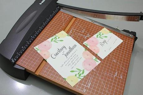 Invitaciones florales imprimibles para tu boda