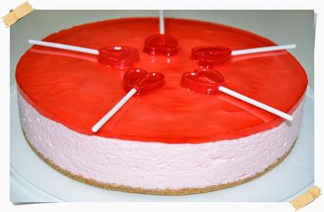 Tarta de Mousse de Piruleta