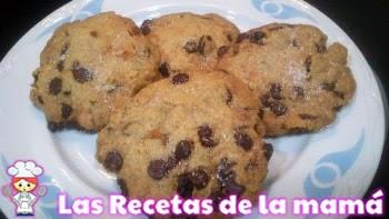 Receta de Galletas con pepitas de chocolate o cookies