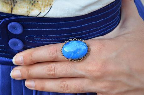 Oasap: Cartoon fire balloon tee!!