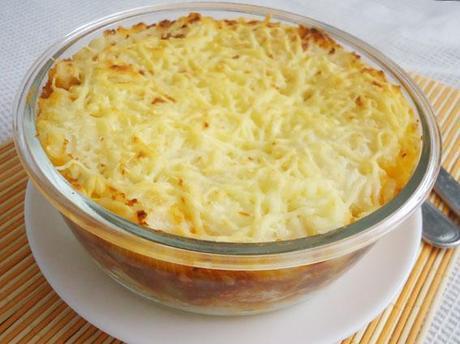 Pastel de patatas y atún