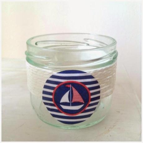 DIY: portavelas marineros