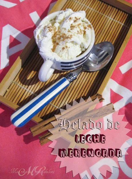 HELADO DE LECHE MERENGADA