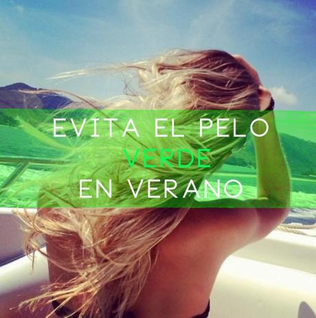 5 Consejos para evitar el pelo verde en verano en playa y piscina