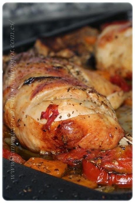 Pollo al horno