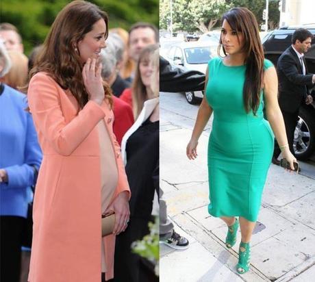 Kim Kardashian y Kate Middleton