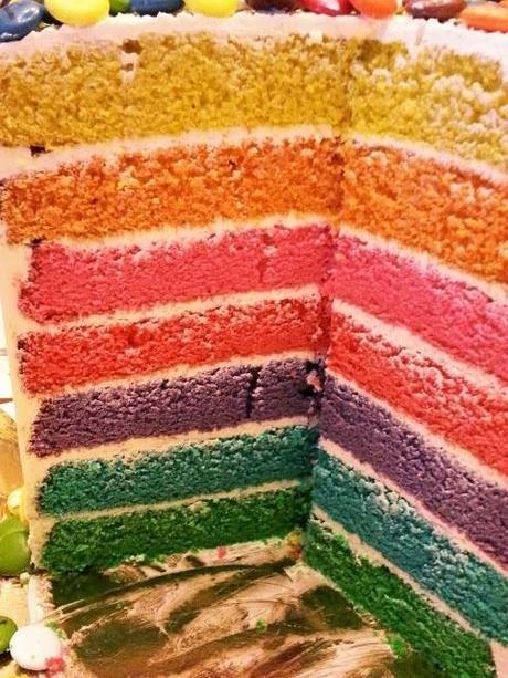 Cocina - Tarta Arco Iris