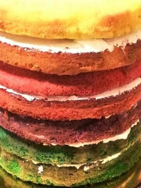 Cocina - Tarta Arco Iris