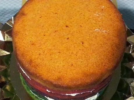 Cocina - Tarta Arco Iris