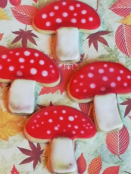 Cocina - Campiñones de galleta