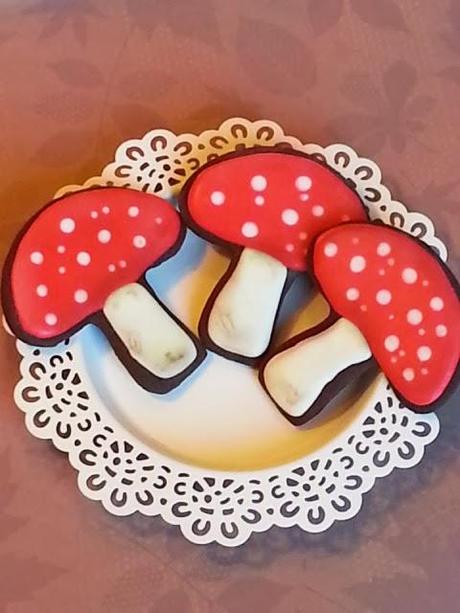 Cocina - Campiñones de galleta