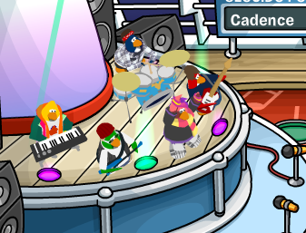 fiesta music jam e1405624761177 Festival de Música en Club Penguin: ¡Todos los Trucos! (Guia Maxima)